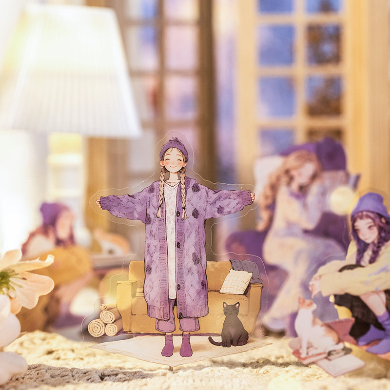 Warm Winter Whispers Stickers