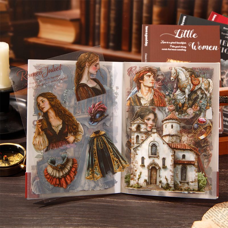 Classic Literature Sticker Book