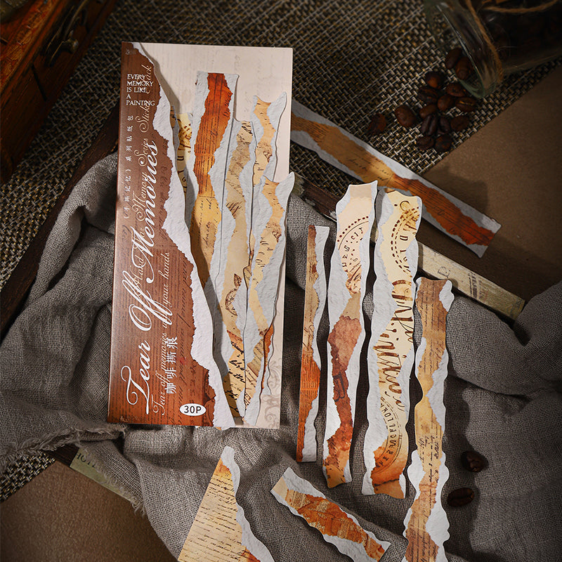 Torn Memory Strip Stickers