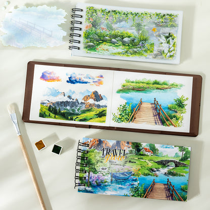 Wind in Wild Hills Sticker Book