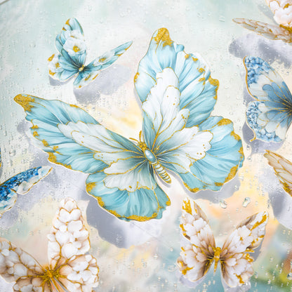 Butterflies in Water Stickers