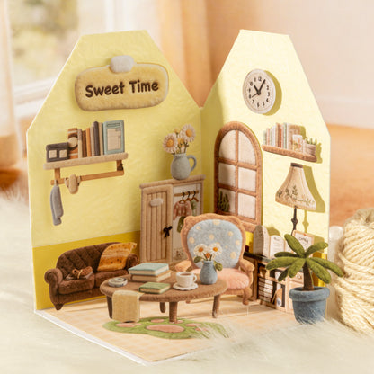 Cozy Plush Home Sticker