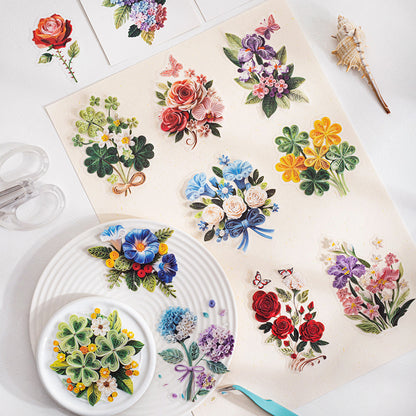Realistic Floral Stickers
