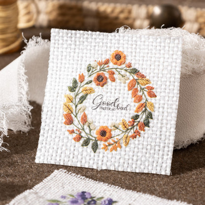 Vine Embroidery Rub-on Stickers