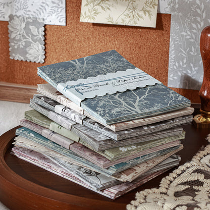 Floral Whisper Textured Papers