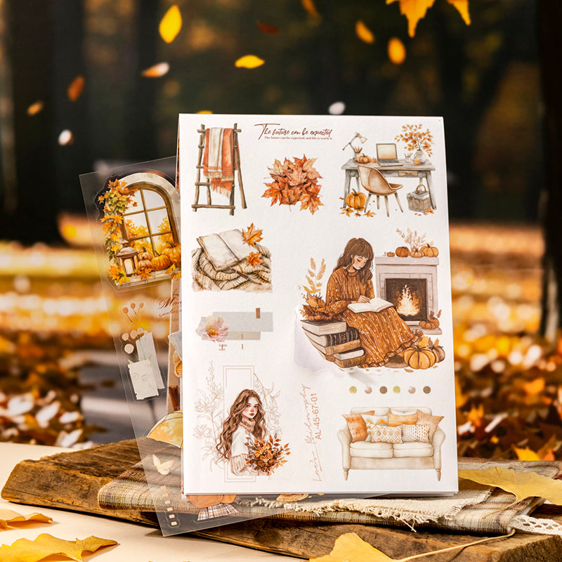 Autumn Invitation Sticker Book