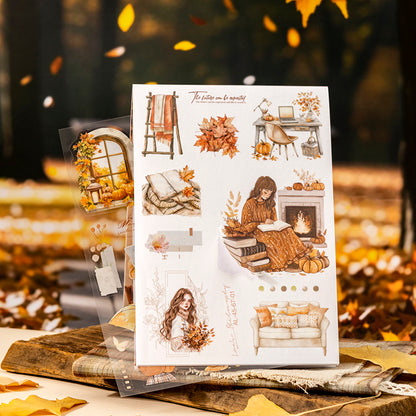 Autumn Invitation Sticker Book