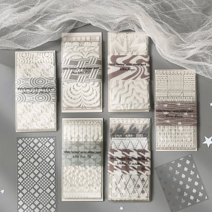 White Fantasy Stickers