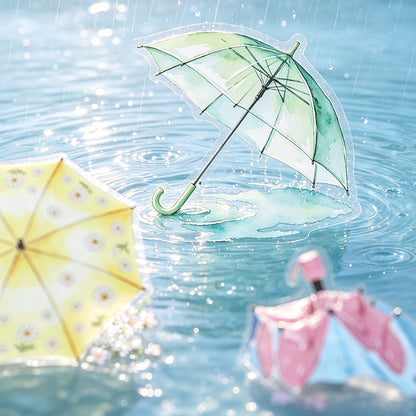 Colorful Umbrella sticker