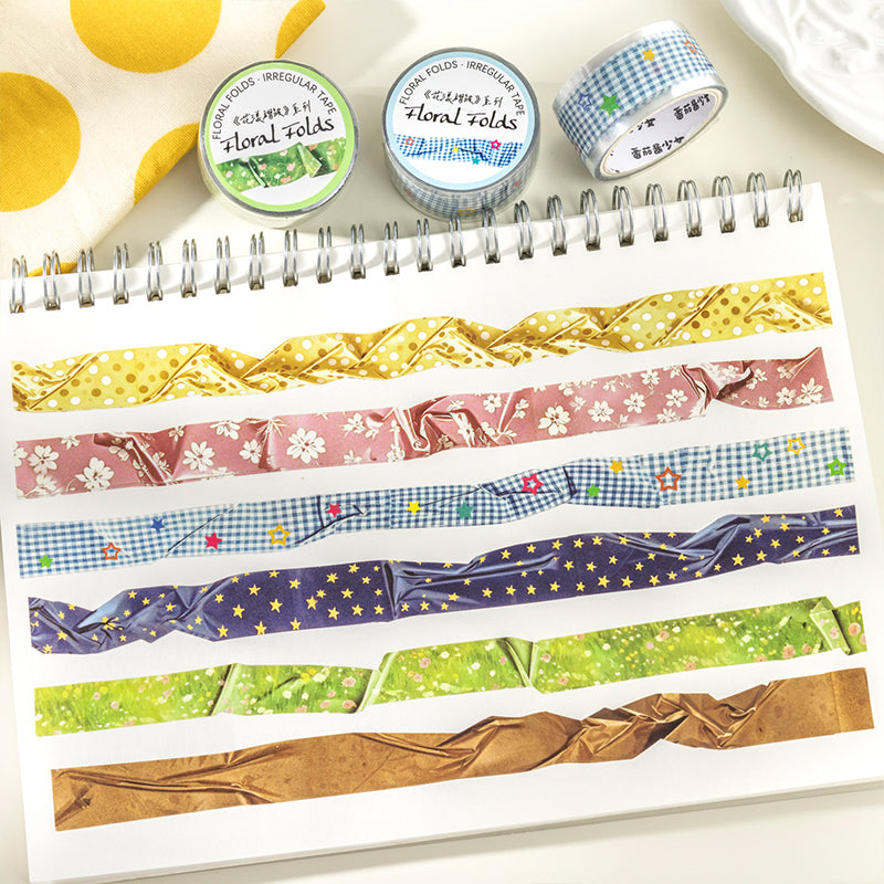 Floral Ruffles Washi Tape