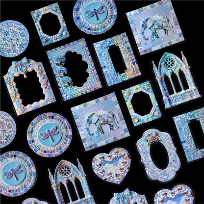 Colorful Glass Mosaic Stickers