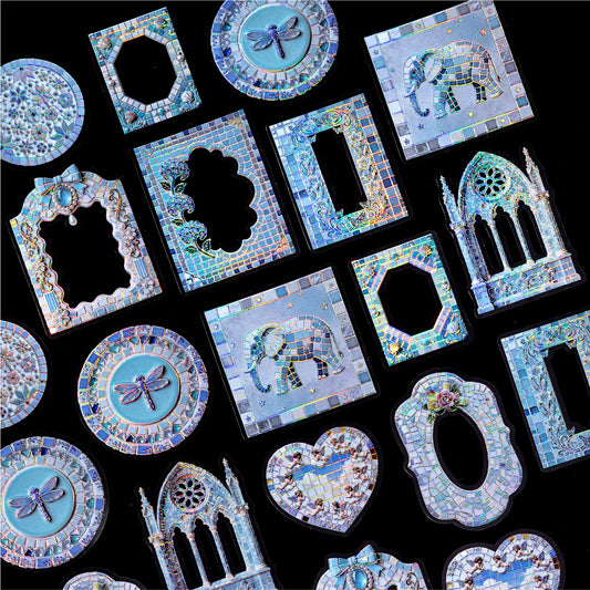 Colorful Glass Mosaic Stickers