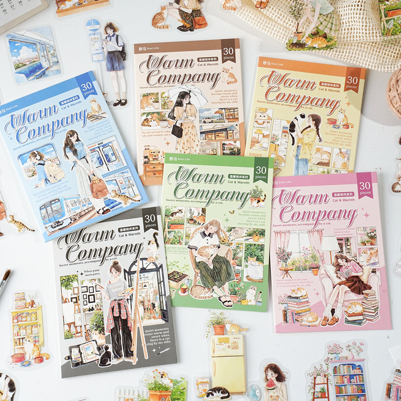 Warm Company Stickers