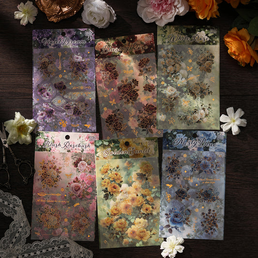 Flowers by the Window Stickers