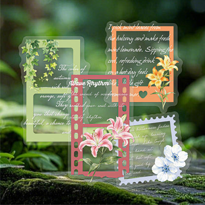 Floral Mail Stickers