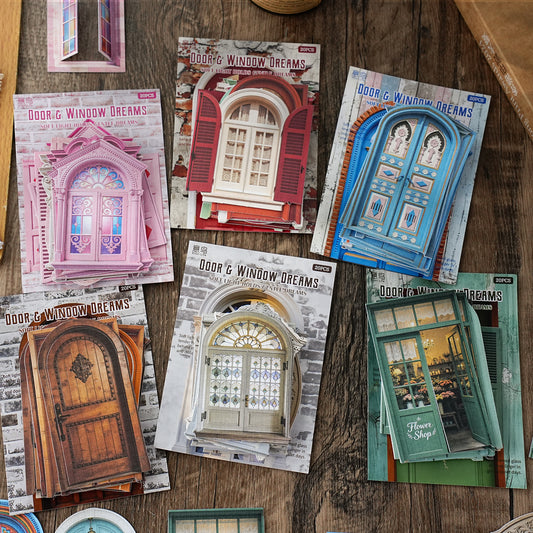 Dreamy Doors Windows Stickers