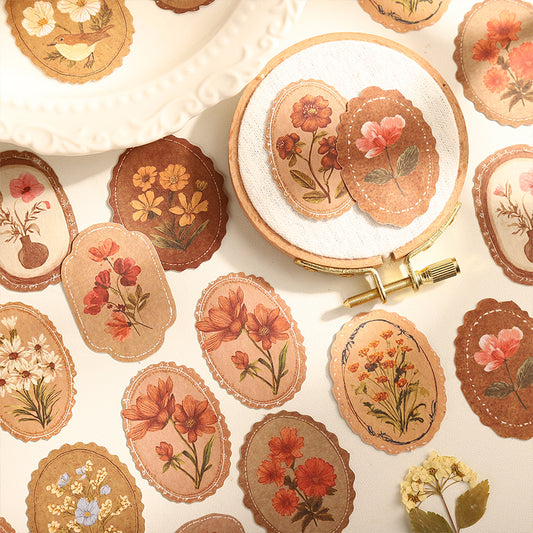 Flowers and Romance Stickers