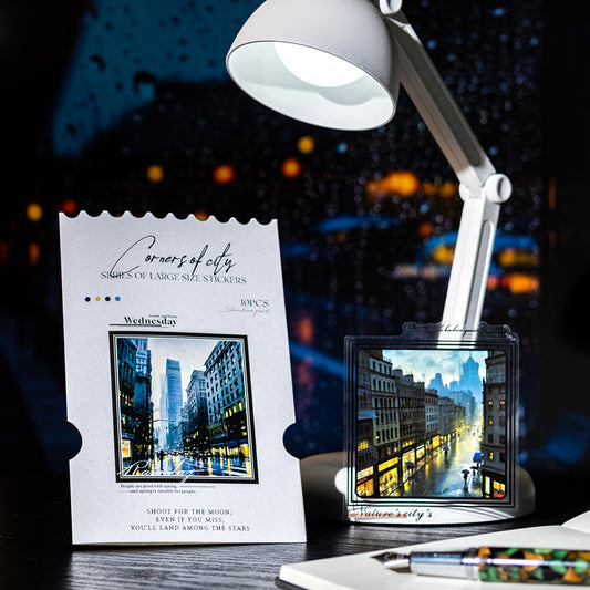 Corners of the City Stickers