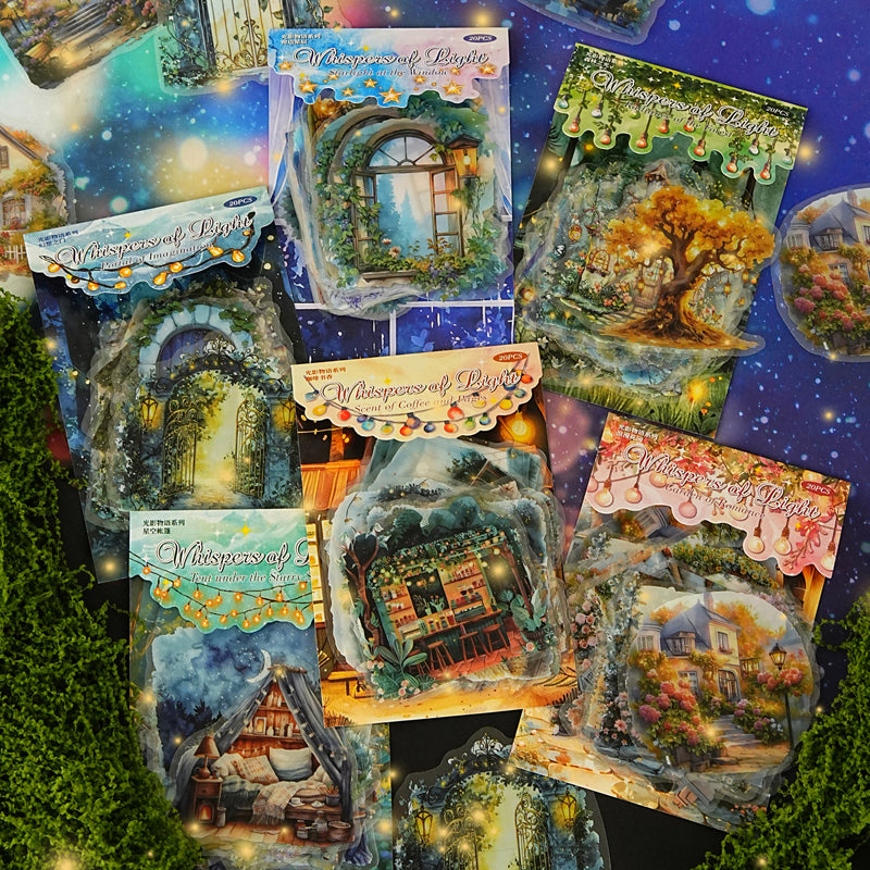 Whispers Of Light Stickers