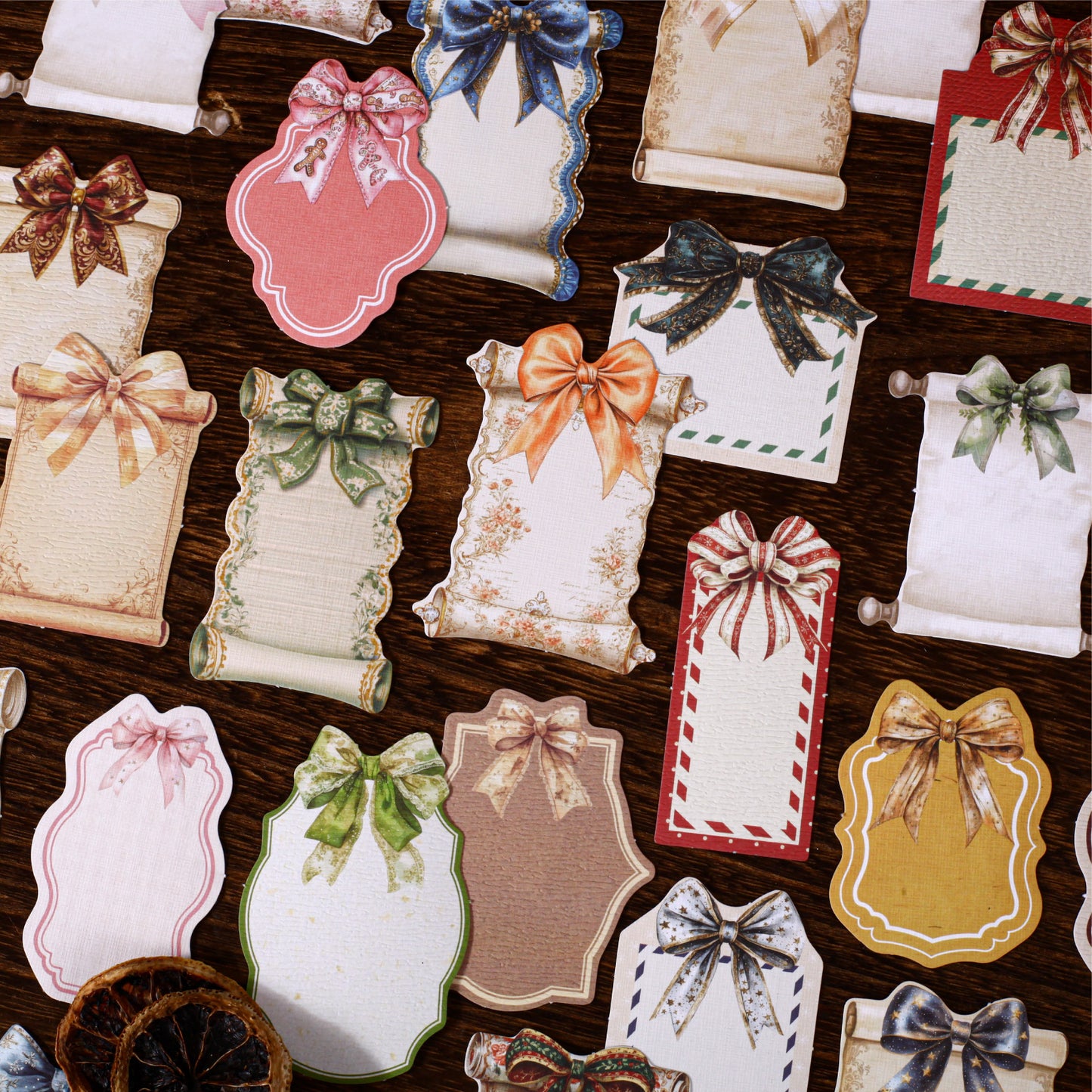 Holiday Handwritten Note Stickers