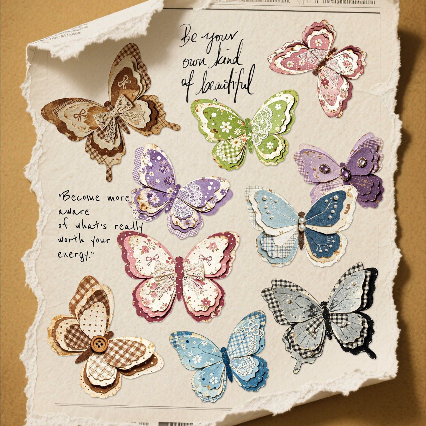 Butterfly Whispers Stickers