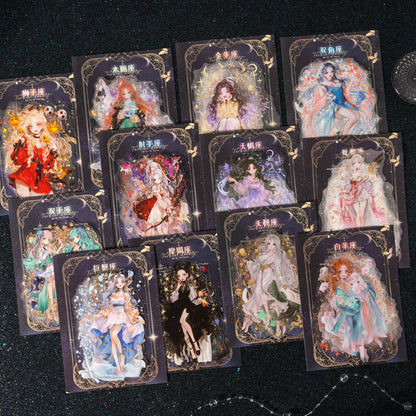 Zodiac Goddess Stickers