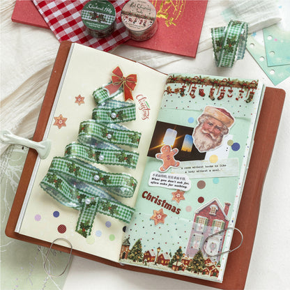 Christmas Crochet Tape Roll