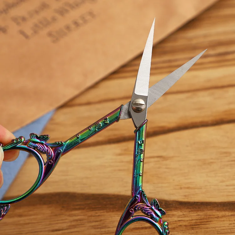 Butterfly Shape Stainless Steel Scissors – Doodle Diarys