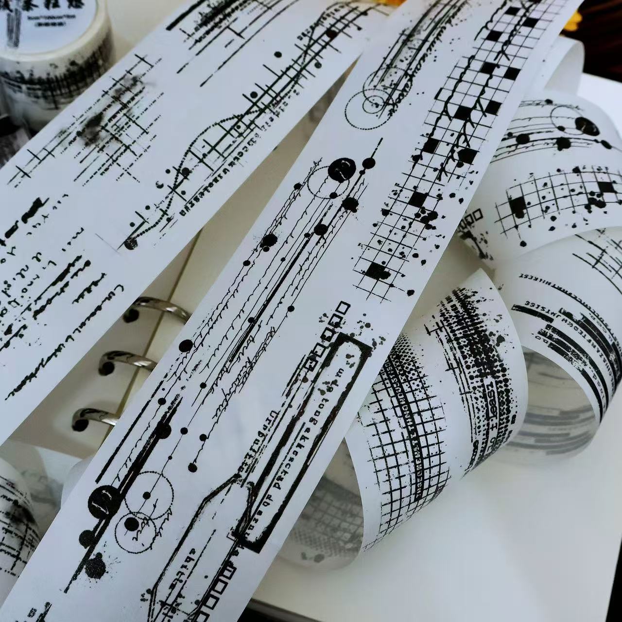 5cm*100cm Line Rhapsody Tape