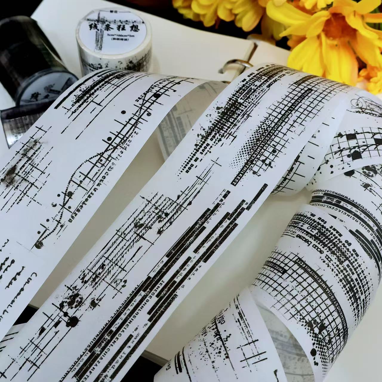 5cm*100cm Line Rhapsody Tape