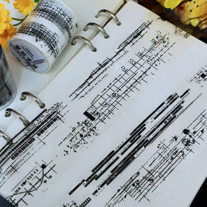 5cm*100cm Line Rhapsody Tape
