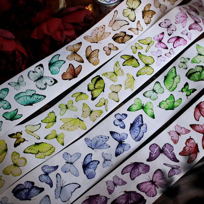 5cm*200cm Watercolor Butterfly Tape
