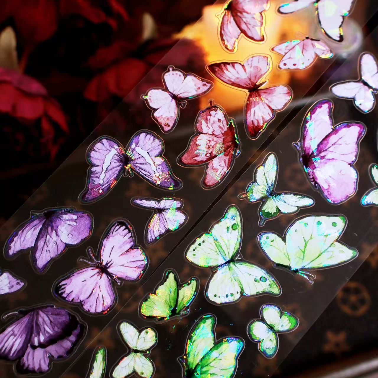 5cm*200cm Watercolor Butterfly Tape