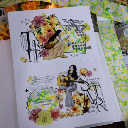 4cm*215cm Summer ChrysanthemumTape