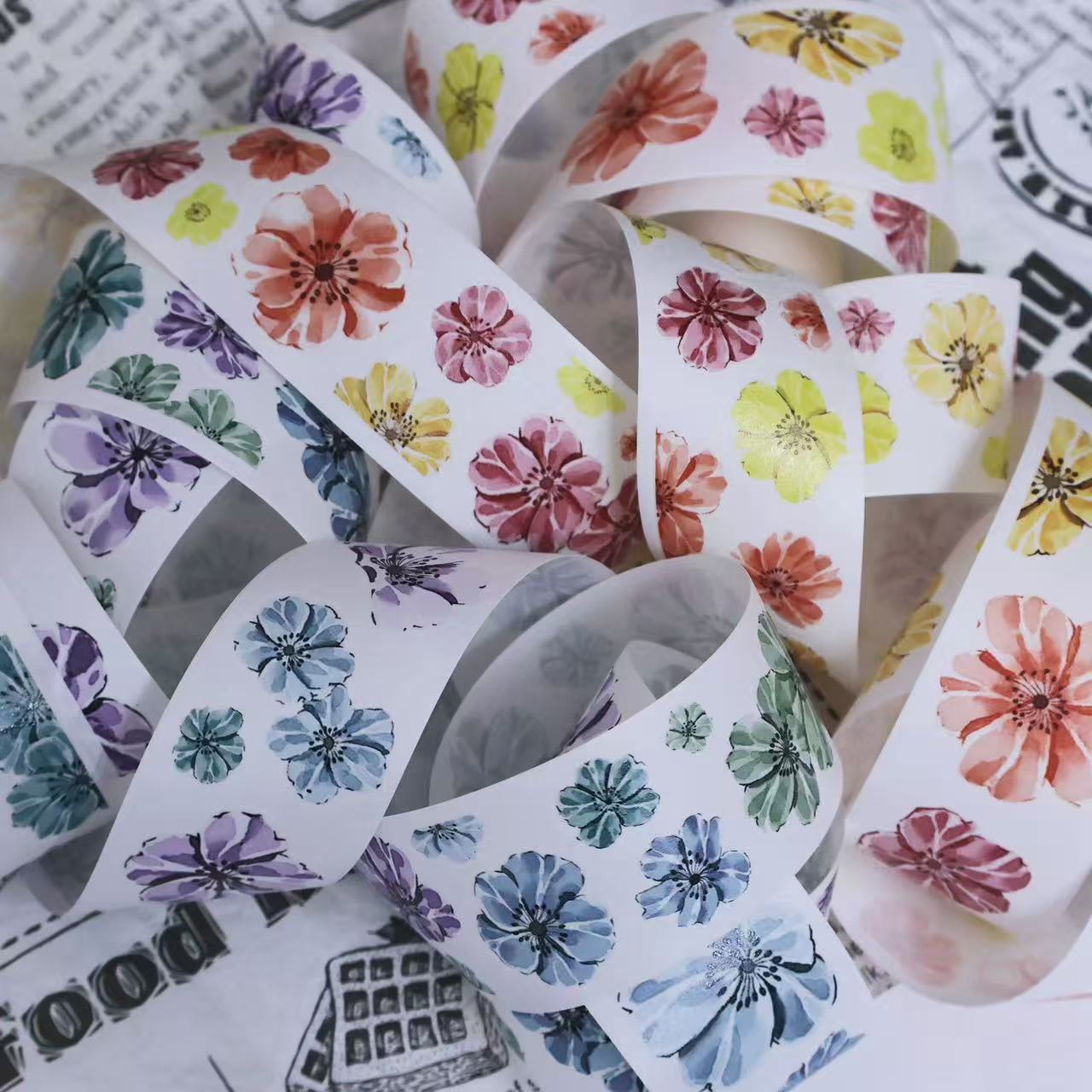 3.5cm*200cm Blooming Collection Tape