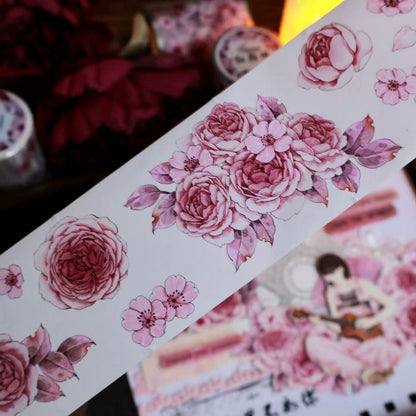 5.5cm*100cm Crimson Memories Tape