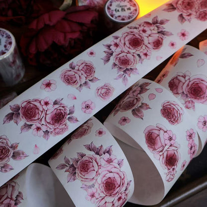 5.5cm*100cm Crimson Memories Tape