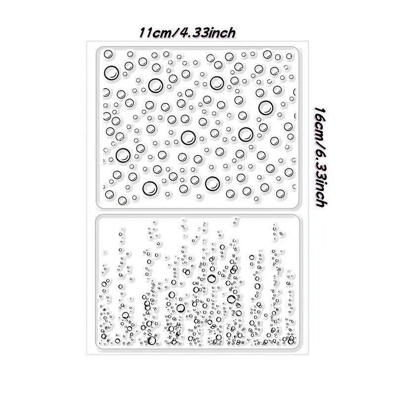Bubble Silicone Clear Stamp