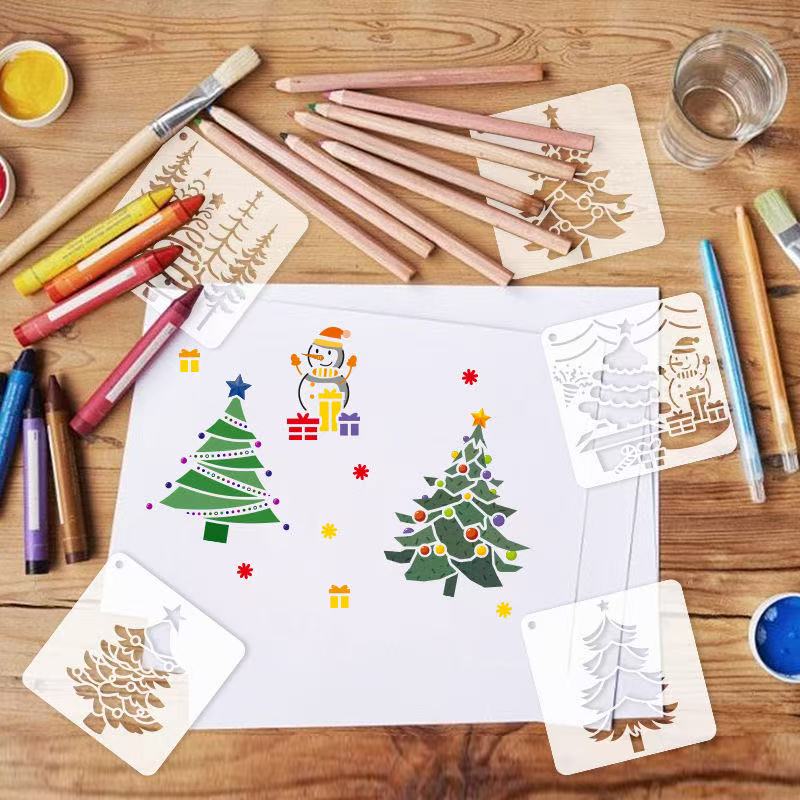 Christmas Tree Painting Stencils