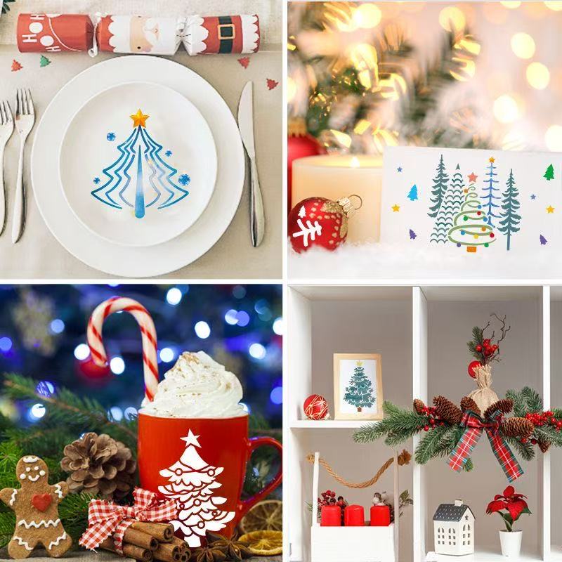 Christmas Tree Painting Stencils