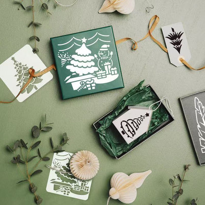 Christmas Tree Painting Stencils