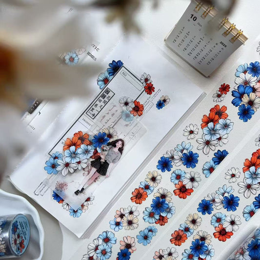 6cm*50cm Floral Memories Tape