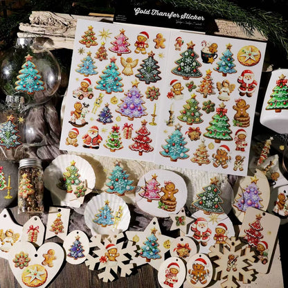 Ginger Bread Transfer Stickers