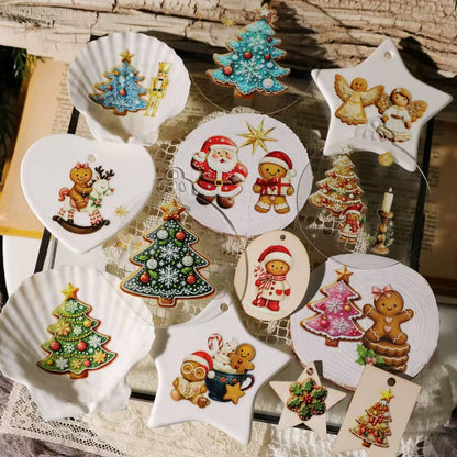 Ginger Bread Transfer Stickers