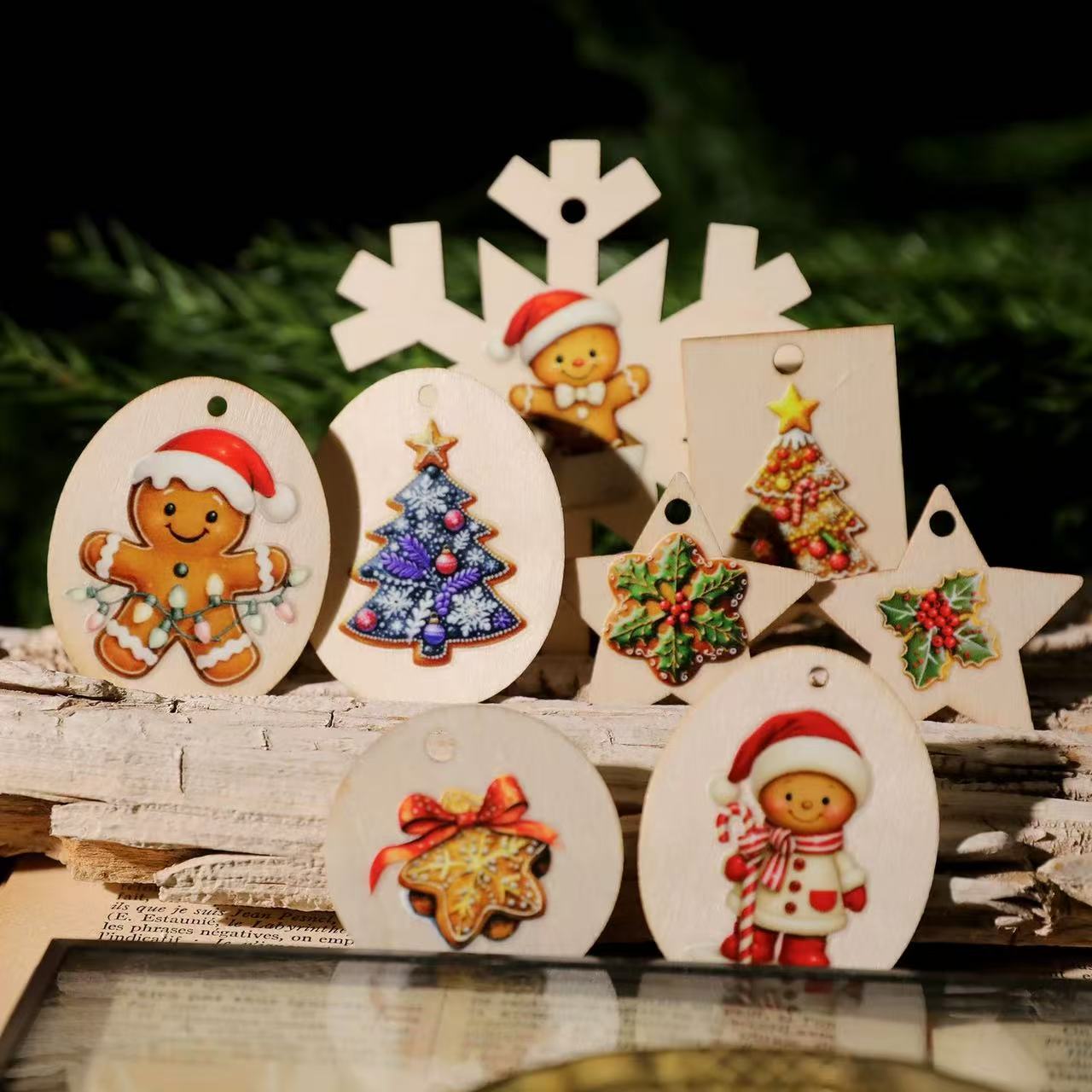 Ginger Bread Transfer Stickers