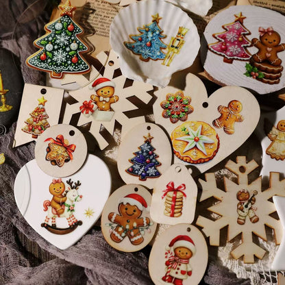 Ginger Bread Transfer Stickers