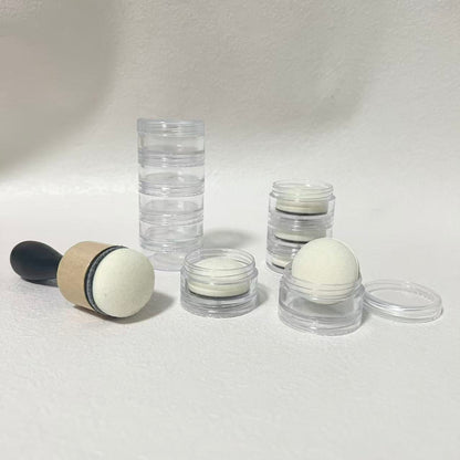 Wooden Handle Sponge Stamps