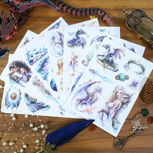 Journey of the Dragon Sticker Book