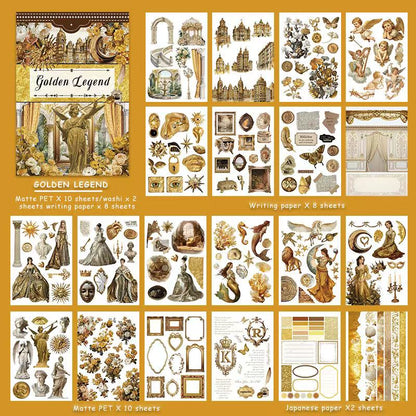 Golden Legend Sticker Book