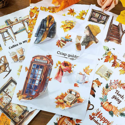 Caramel Crunch Sticker Book